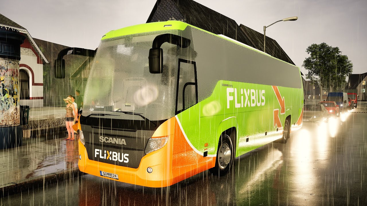 Fernbus Simulator | Scania Touring |  4K Ultra HD |  GAMEPLAY !