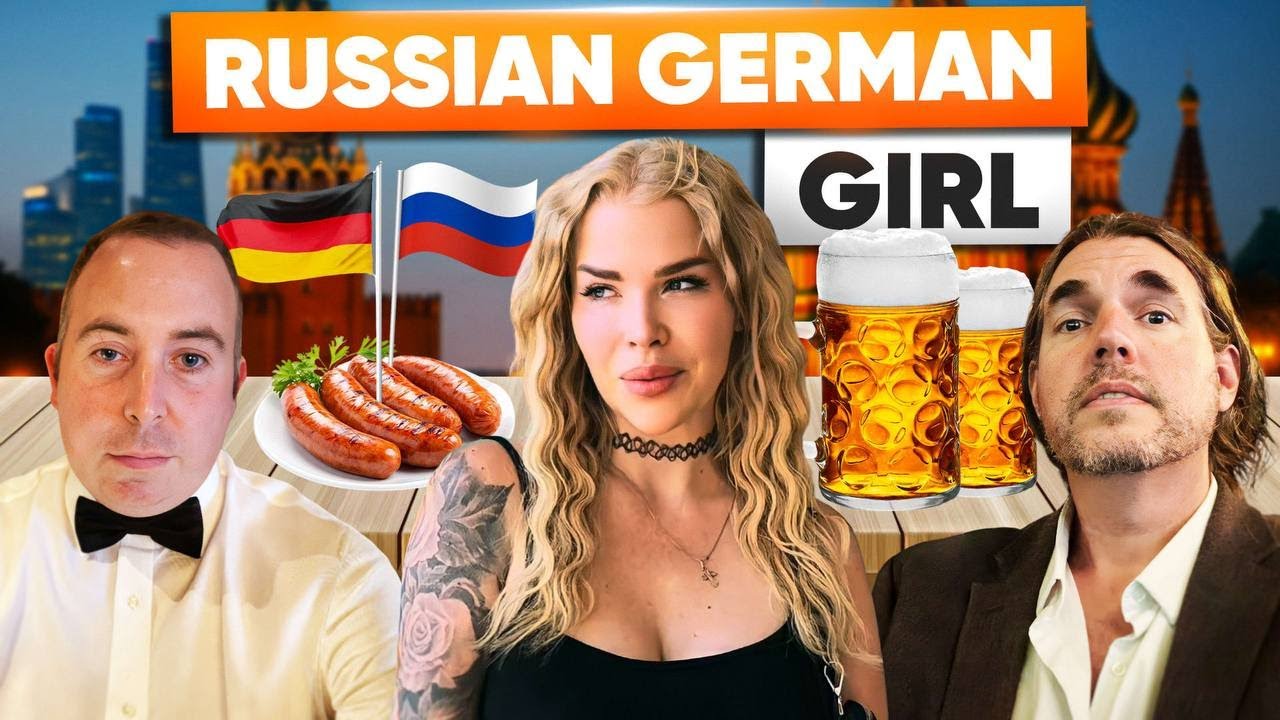 НЕМЕЦКАЯ ДЕВУШКА объясняет русский Октоберфест двум западным людям 🍺🇩🇪🇷🇺🇺🇸🇬🇧 с @expatamerican3234