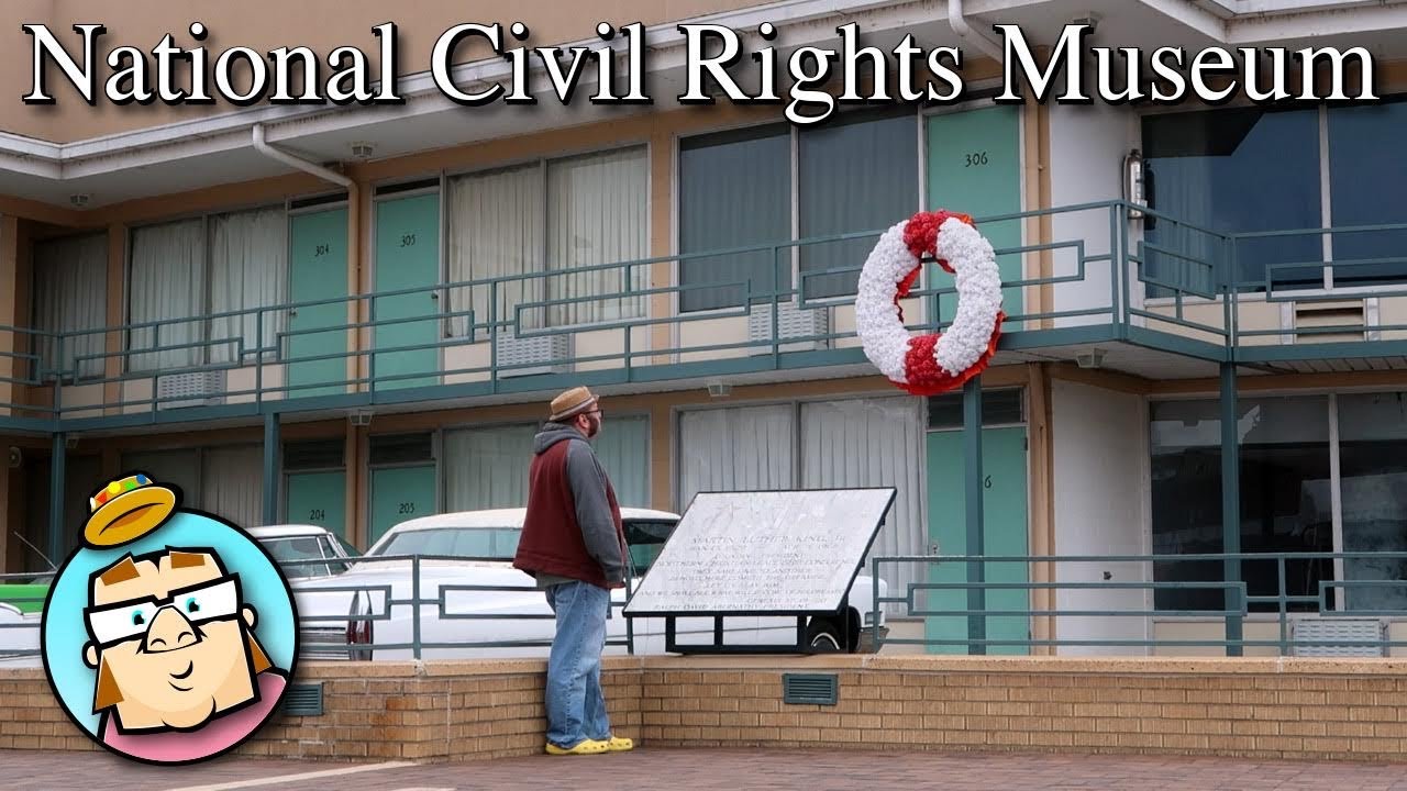 National Civil Rights Museum - Lorraine Motel - Memphis, TN - Snowy Drive to Hot Springs