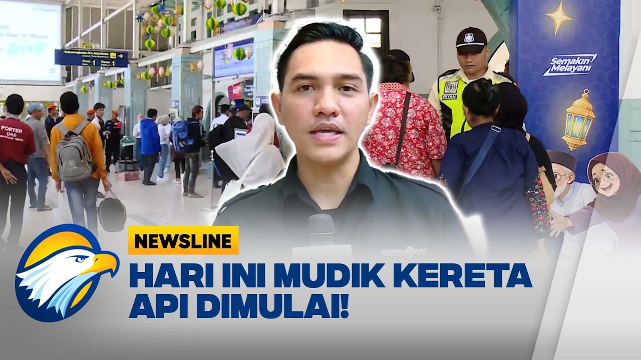 Siap-Siap Pulang Kampung! KAI Umumkan Jadwal Mudik 11 Maret - 1 April - [Newsline]