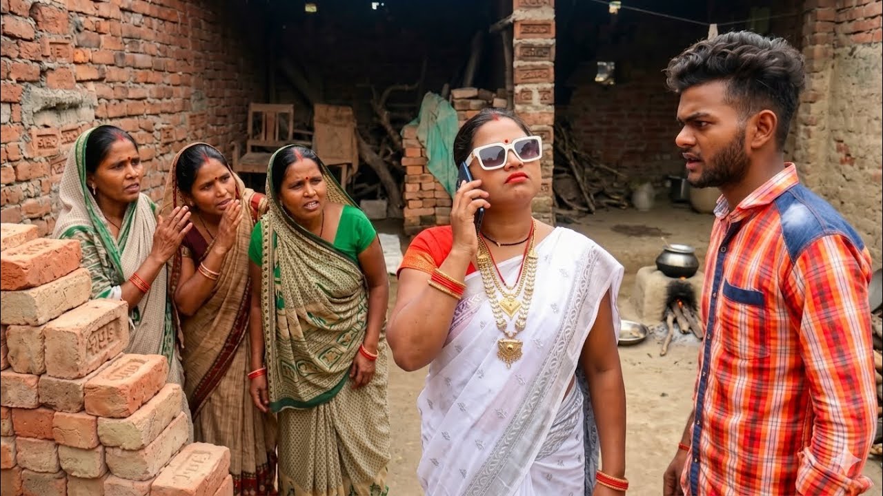सास बहू मैं हुआ महाभारत वीडियो हुआ वायरल देहाती कॉमेडी 