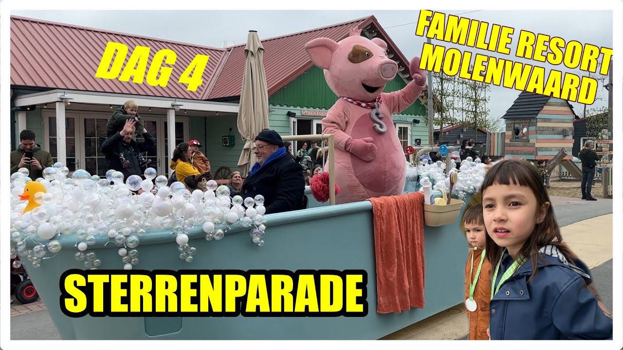 DAG 4 VAN ONZE VAKANTIE BIJ FAMILIE RESORT MOLENWAARD - DE STERRENPARADE