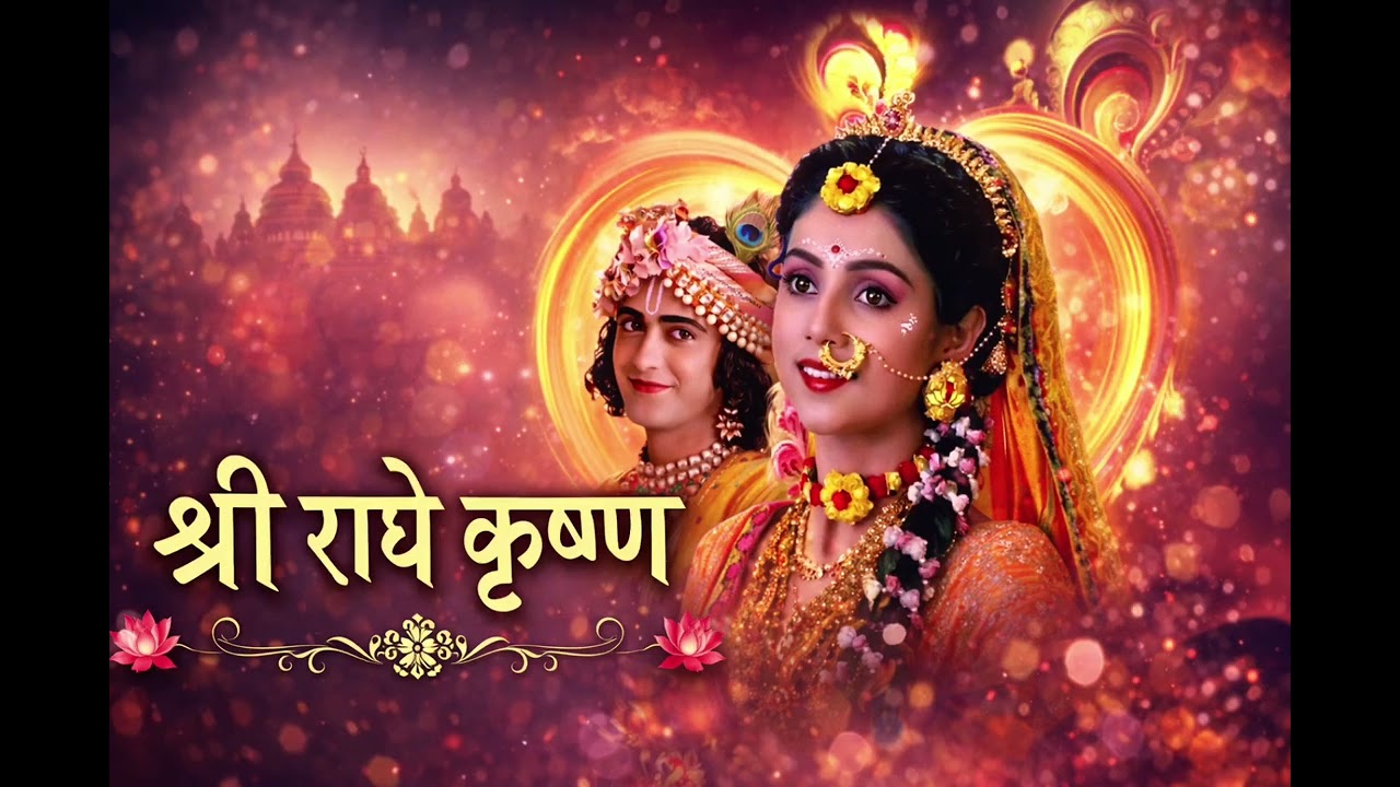 Shri Radha Krishna 🙏 | श्री राधा कृष्ण भजन | Radha Krishna Bhajan | Peaceful Devotional Song | RB Mu
