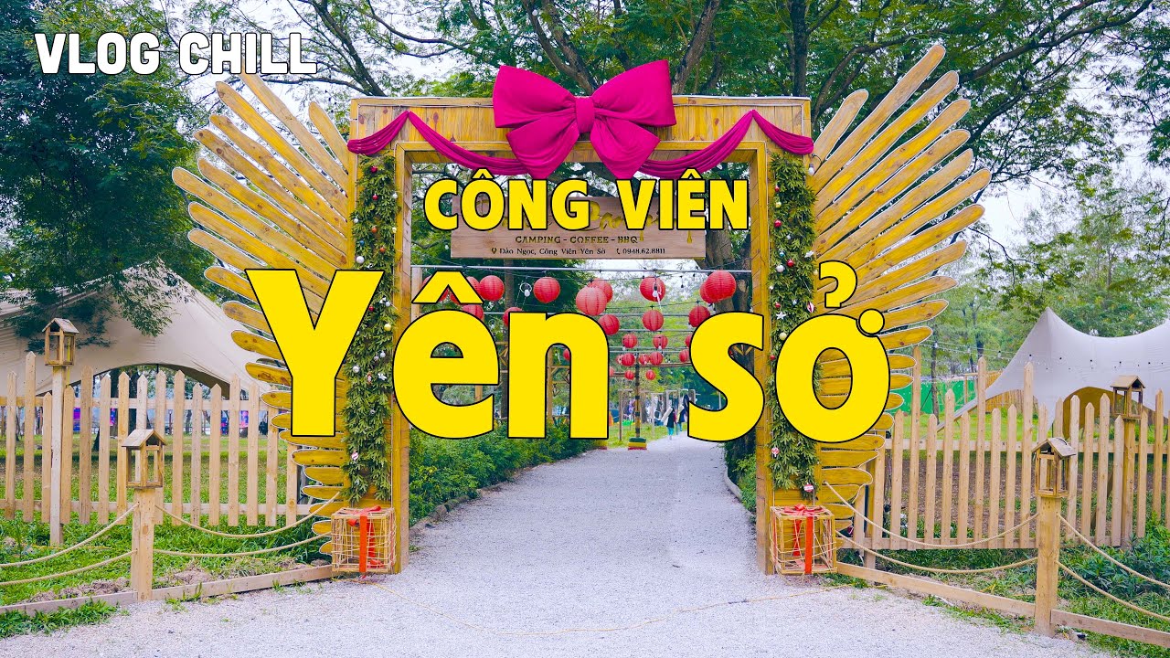 Công Viên Lớn Nhất Hà Nội - Công Viên Yên Sở | Daily Vlog HN