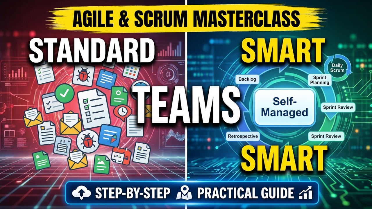 What is a SMART Team | Scrum Self Organised Team |Agile Self Managed team | SAFe Agile teams #scrum