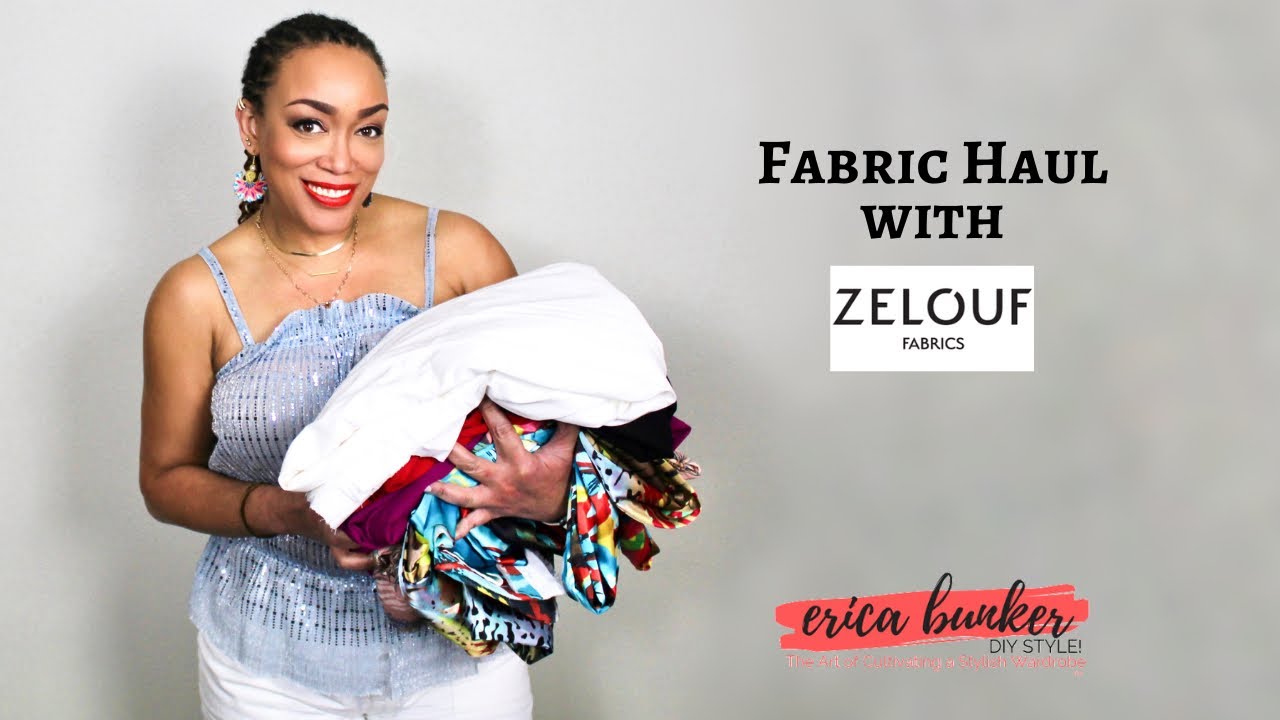 July 2021 Fabric Haul from Zelouf Fabrics! #fabrichaul #zelouffabrics #sewing