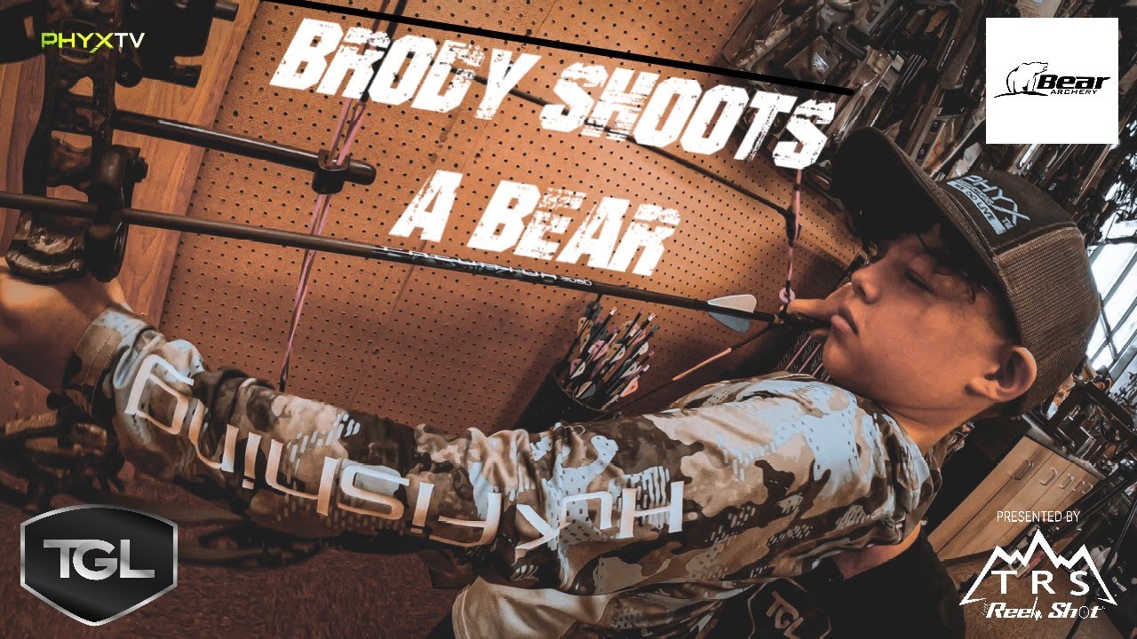 Setting up a Bear Royale} The perfect bow for youth archers!