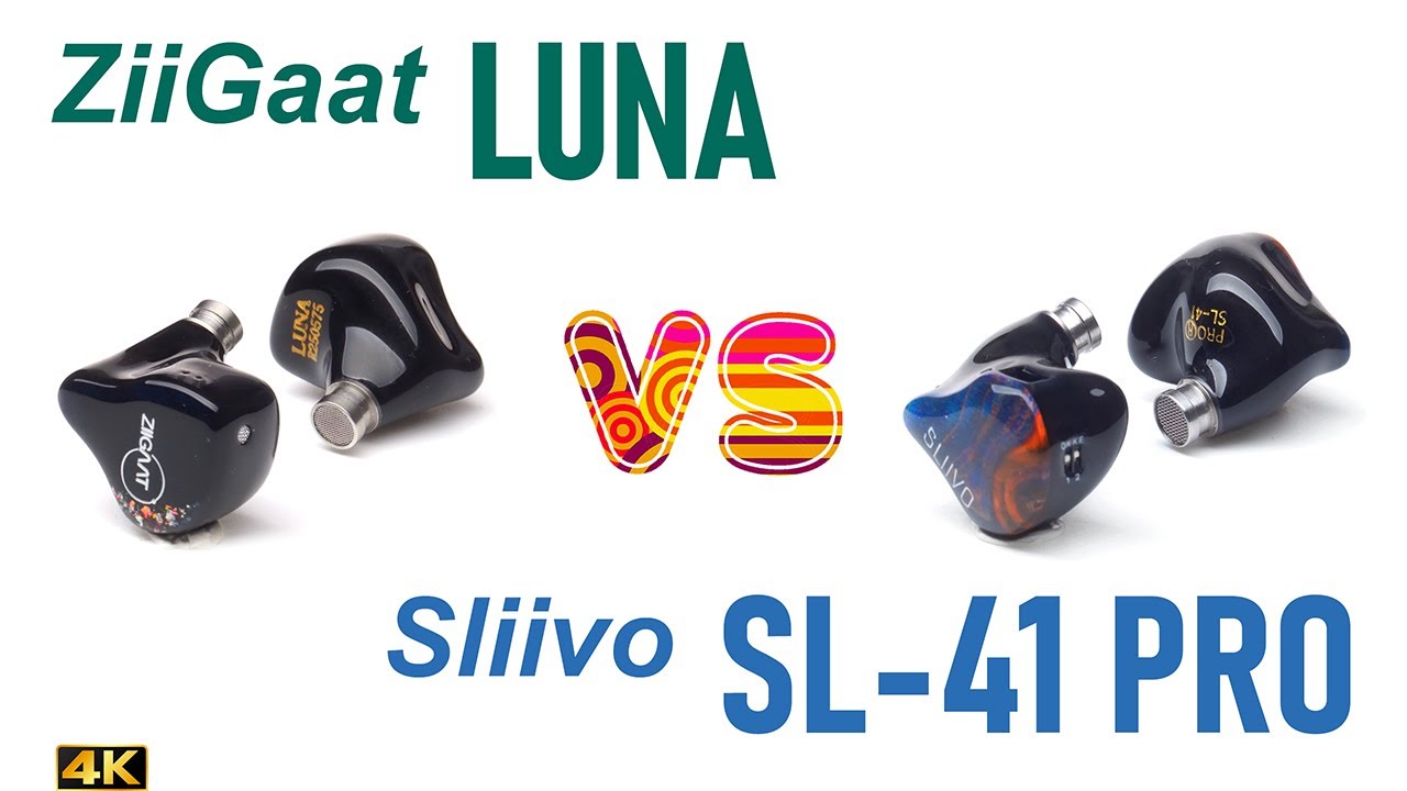 ZiiGaat Luna vs Sliivo SL-41 Pro - - IEM sound comparison
