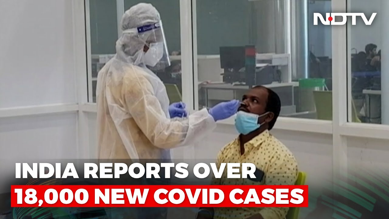 India Logs 18,819 New Covid Cases Today, Active Cases Cross 1 Lakh