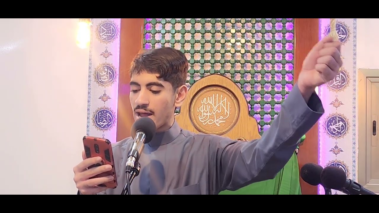 قصيدة نور علي | المنشد الحسيني الميرزا : مجتبى آل يوسف . 