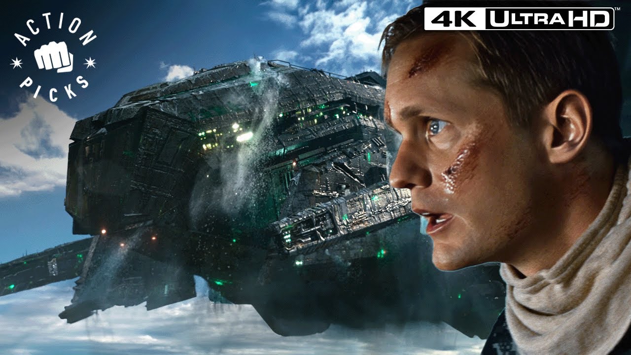 Aliens Launch Their First Attack Against U.S. Navy | Battleship 4K HDR