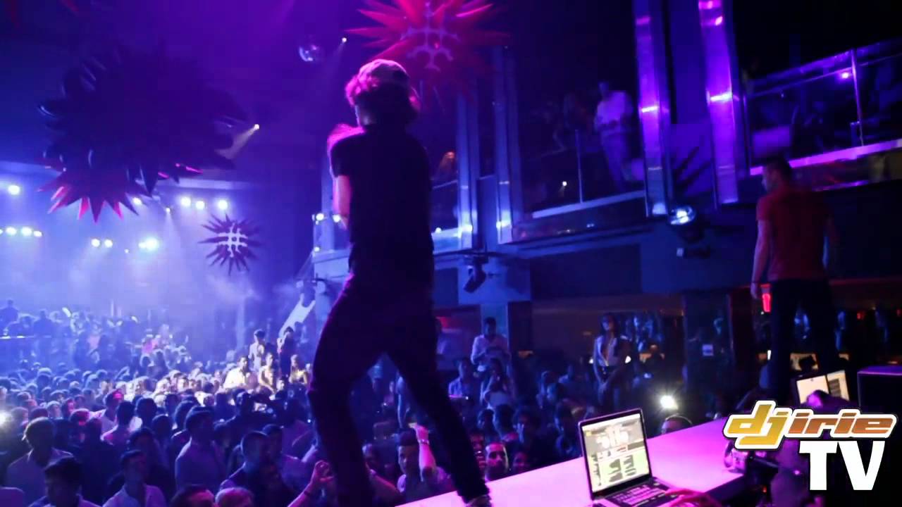 Step Up 3D Cast Robot Rock Dance at LIV Nightclub w/ DJ Irie - (Chadd Smith & Adam Sevani) 9/9/11