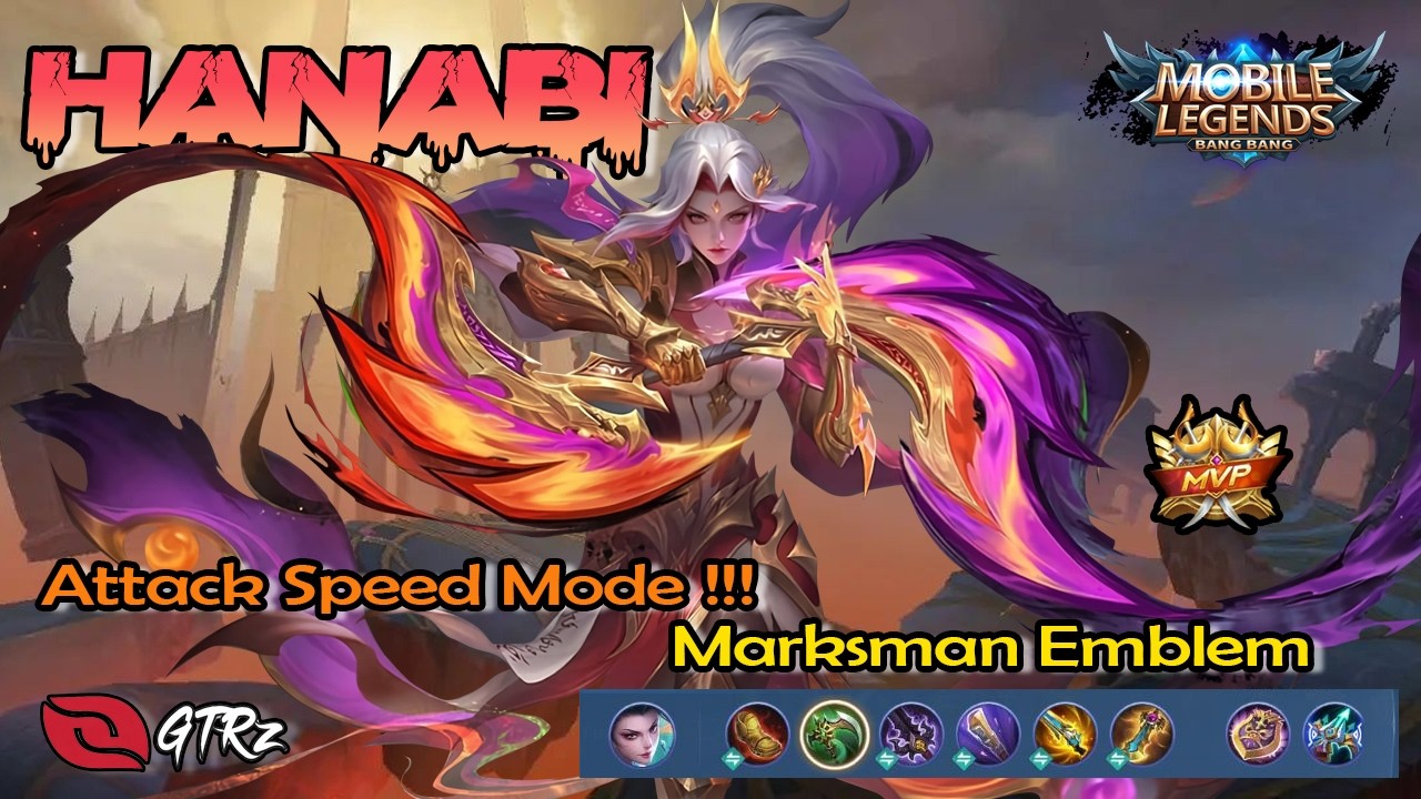 🔥 UNSTOPPABLE HANABI – Massive Damage & Great Teamfight | MLBB 🔥