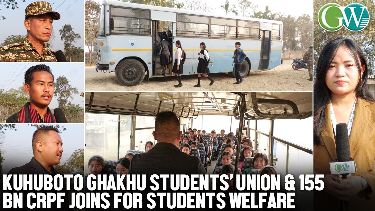SMALL ACTS, BIG CHANGE: KGSU & 155 BN CRPF PROVIDES FREE BUS SERVICE TO STUDENTS