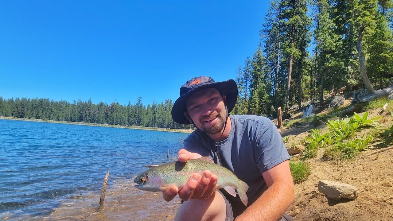 FISHING all the LAKES we could in BEND OREGON