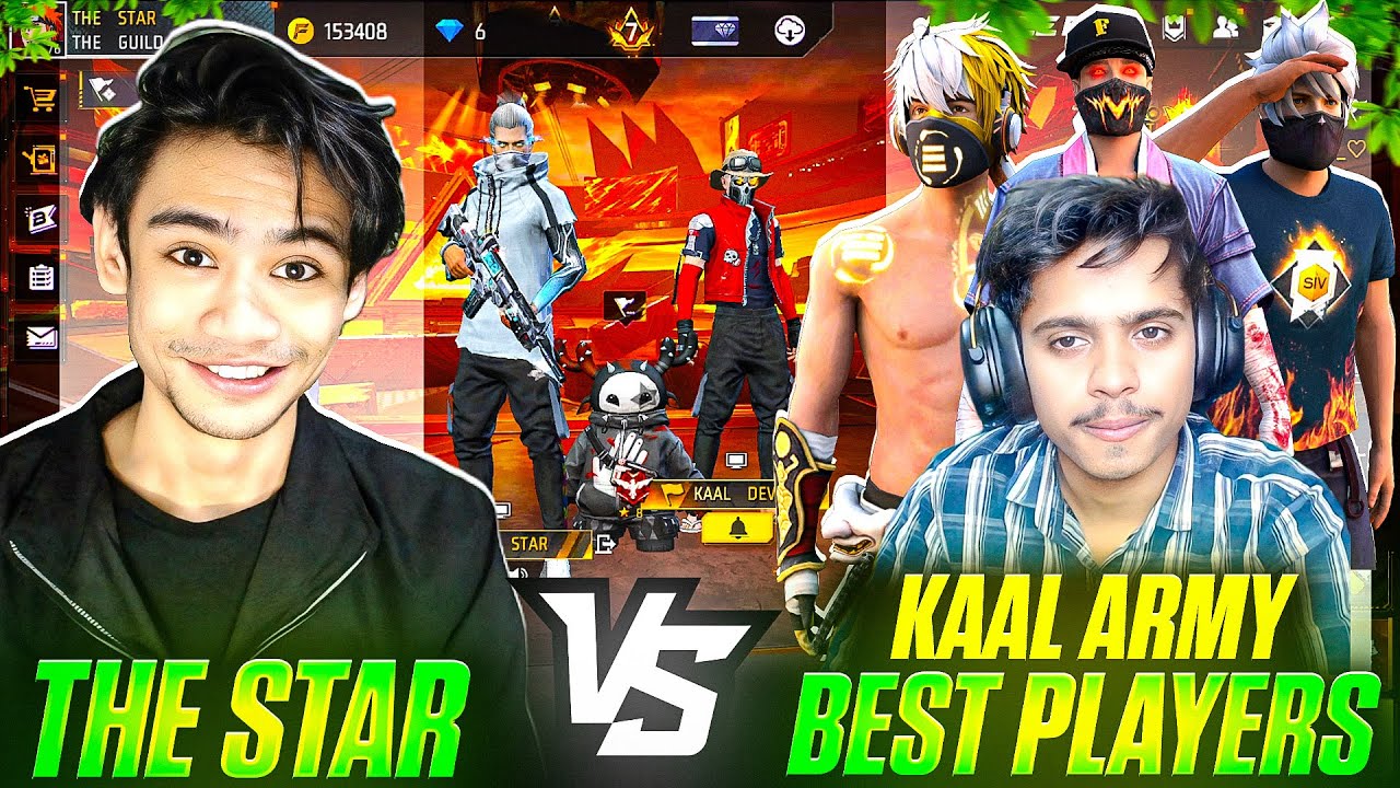THE STAR VS KAAL ARMY 6 BEST PLAYERS || THE STAR