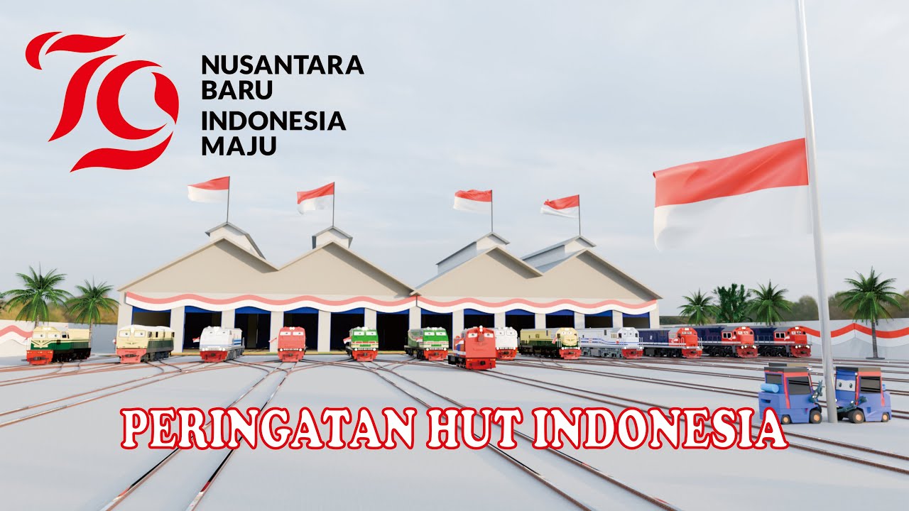 EDISI SPESIAL KERETA API | PERINGATAN HUT REPUBLIK INDONESIA KE 79 | NUSANTARA BARU INDONESIA MAJU