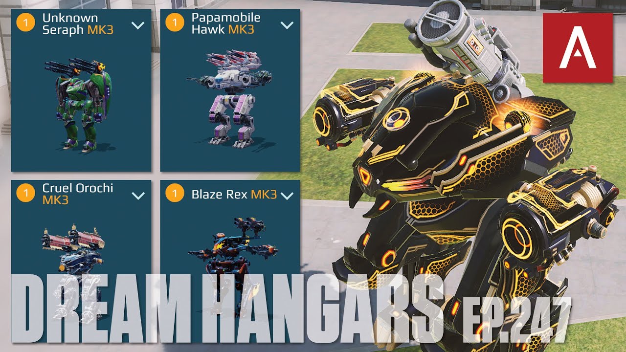 War Robots - Will The Scales Drone Bring Fenrir Back? Dream Hangars Episode 247