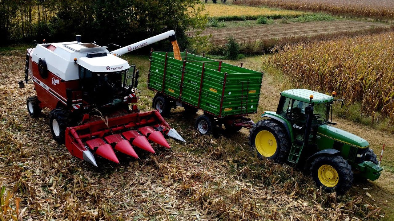 TREBBIATURA MAIS: LAVERDA 3790 | JOHN DEERE 6900 - 5820 | CAPELLO | SILVER CAR | MORO