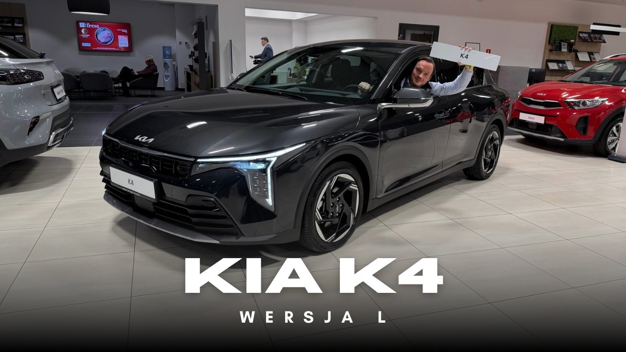New Kia K4 [1.6 T-GDI 150KM 7DCT] wersja L w kolorze Interstellar Grey | Prezentacja 4K