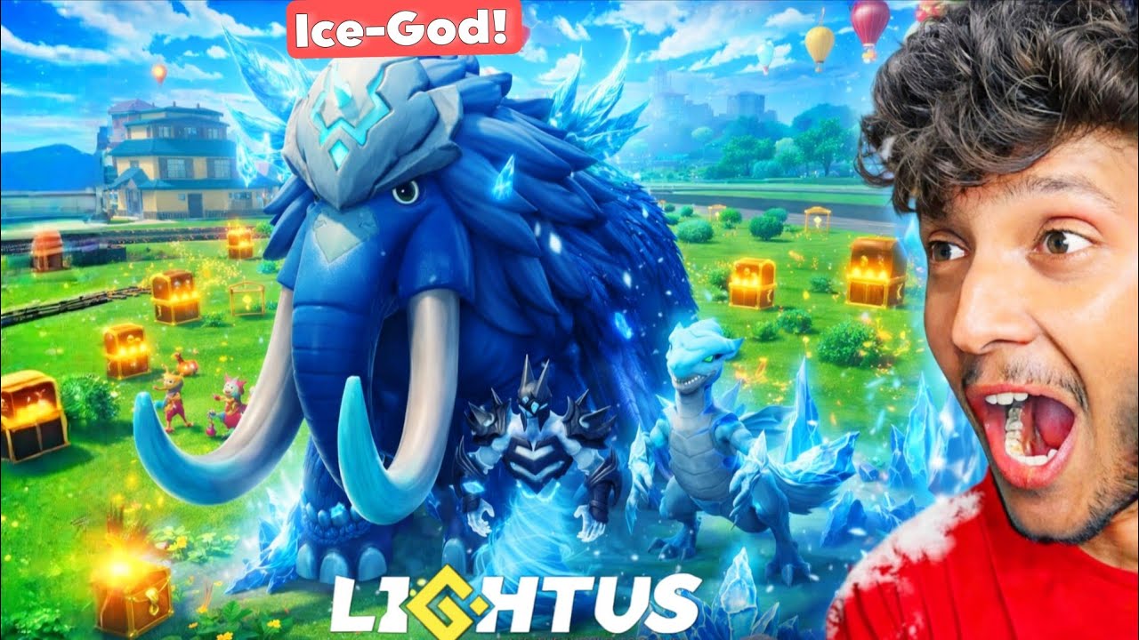 FINALLY FOUND THE RAREST GIANT ICE MAMMOREST!😱 | LIGHTUS | Palworld Mobile 🔥@DattraxGaming 