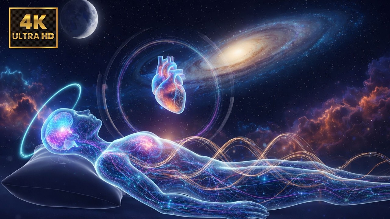 432Hz + 528Hz | The Deepest Healing DNA Repair, Heal Damage in The Body and Spirit, Remove Insomnia