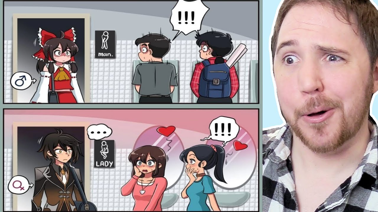 THE WEIRD WORLD OF ANIME CONVENTION RESTROOMS - Anime Memes