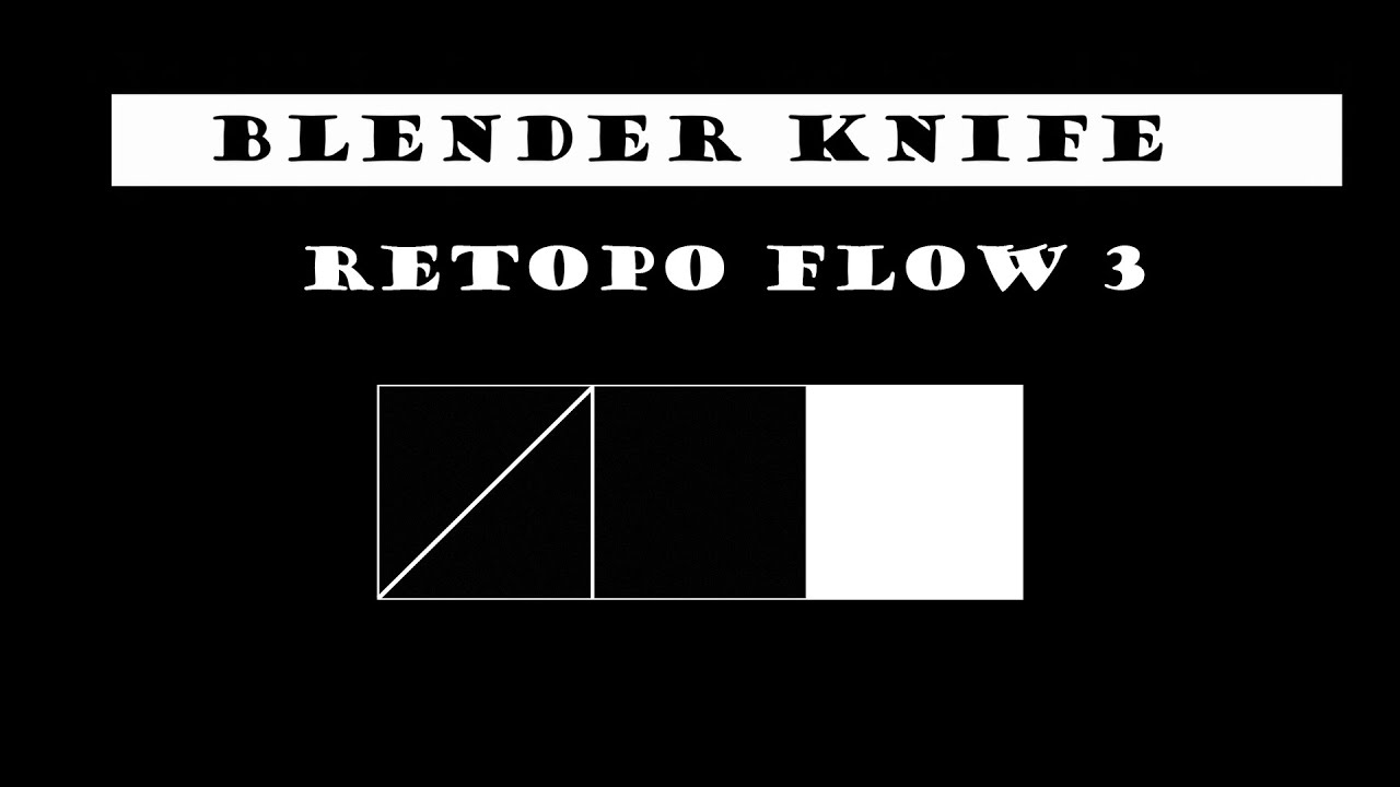 Аддон Retopo Flow 3 для ретопологии в Blender.