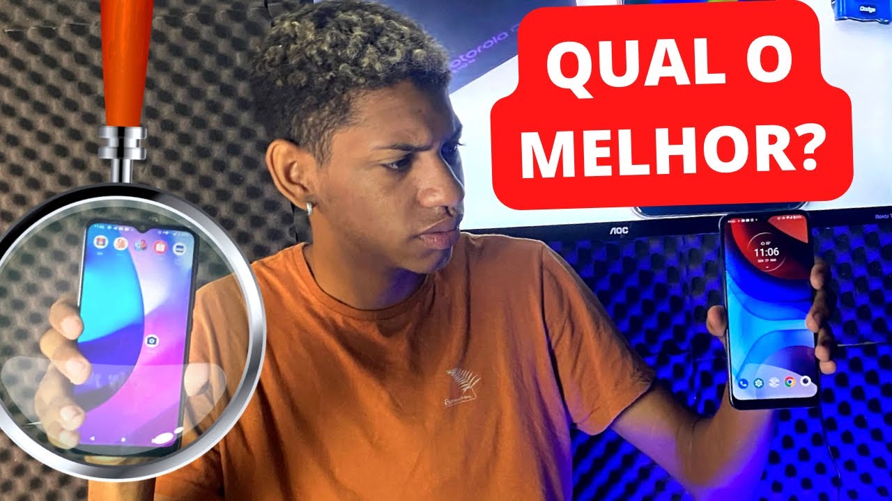 Moto E20 VS Moto E7 Power COMPARATIVO SINCERO! (Qual COMPRAR?)
