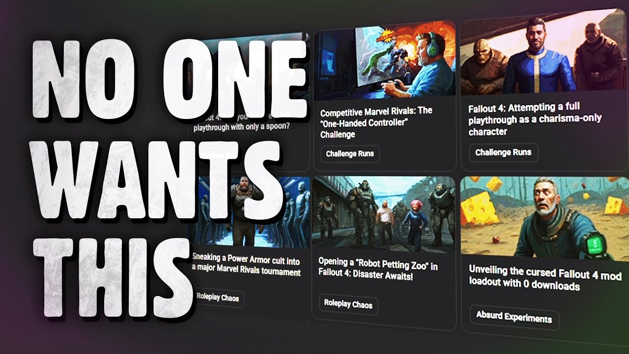 Terrible A.I. Fallout Content