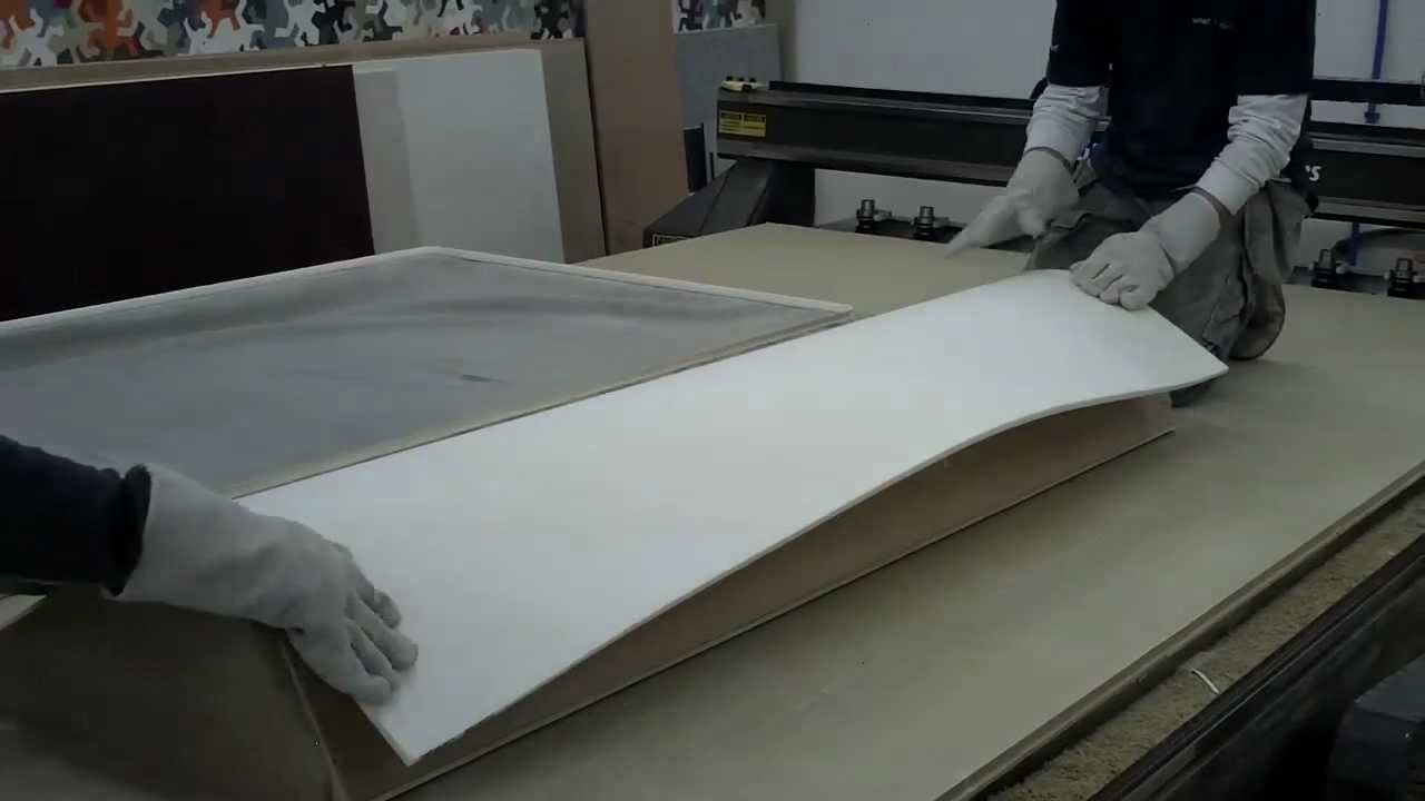 Thermoforming Corian