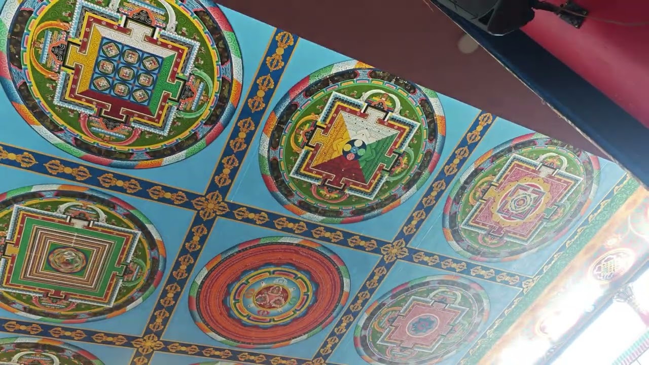 Namdroling monastery golden temple 