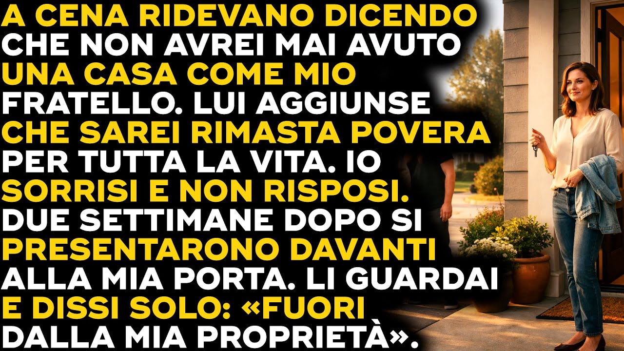 Ridevano Dicendo Che Non Avrei Mai Avuto Una C...