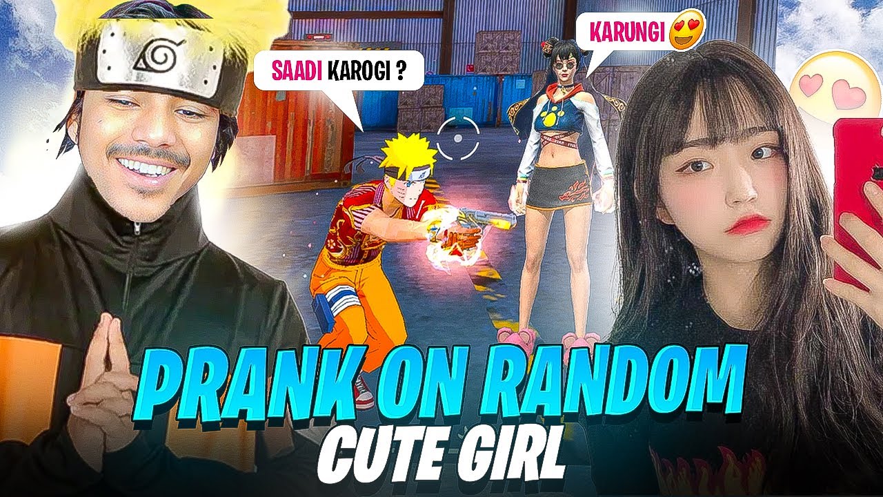 Noob Prank on Cute Girl Gone Wrong😡 She Call Me Bot - Garena  freefire