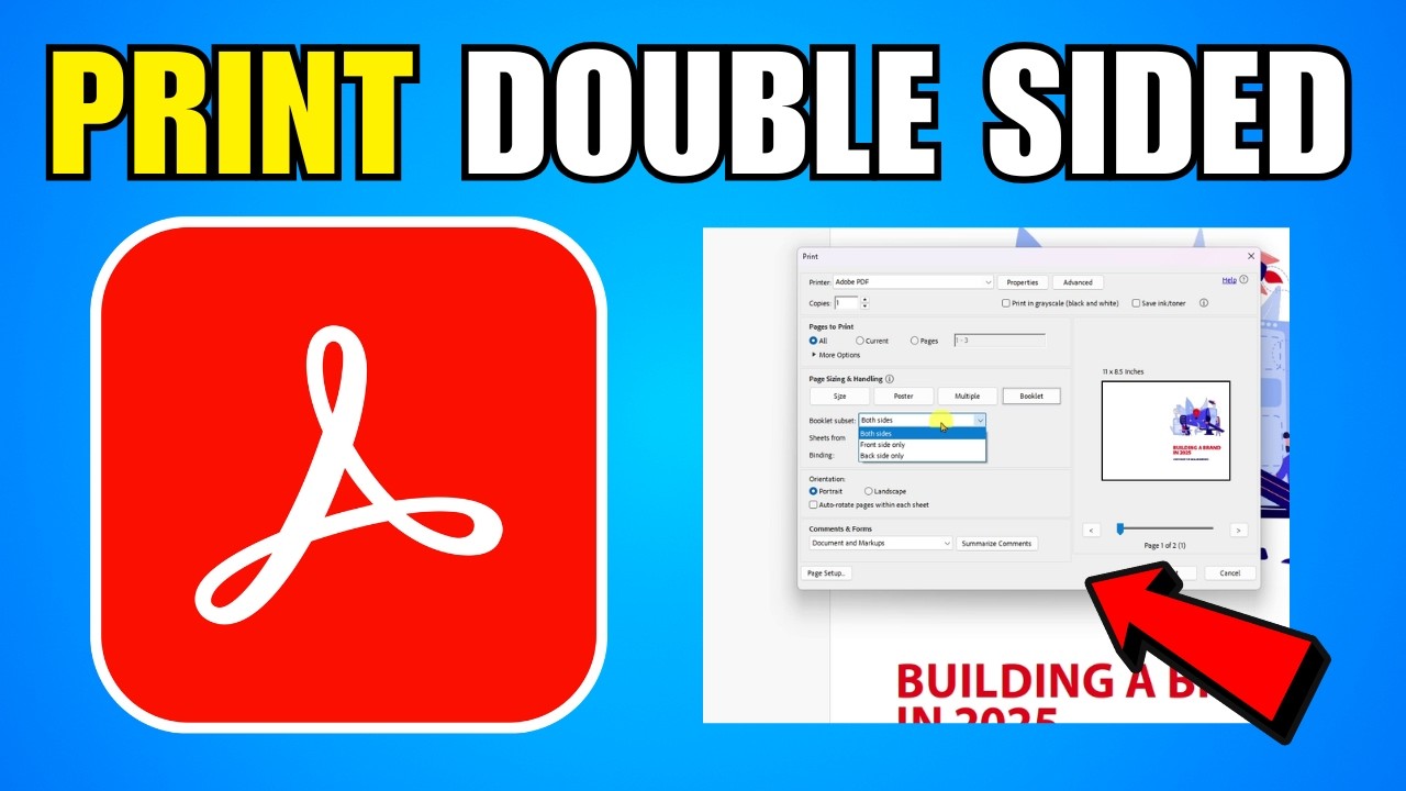 How To Print Double Sided PDF In Adobe Acrobat (2026) (Complete Guide)