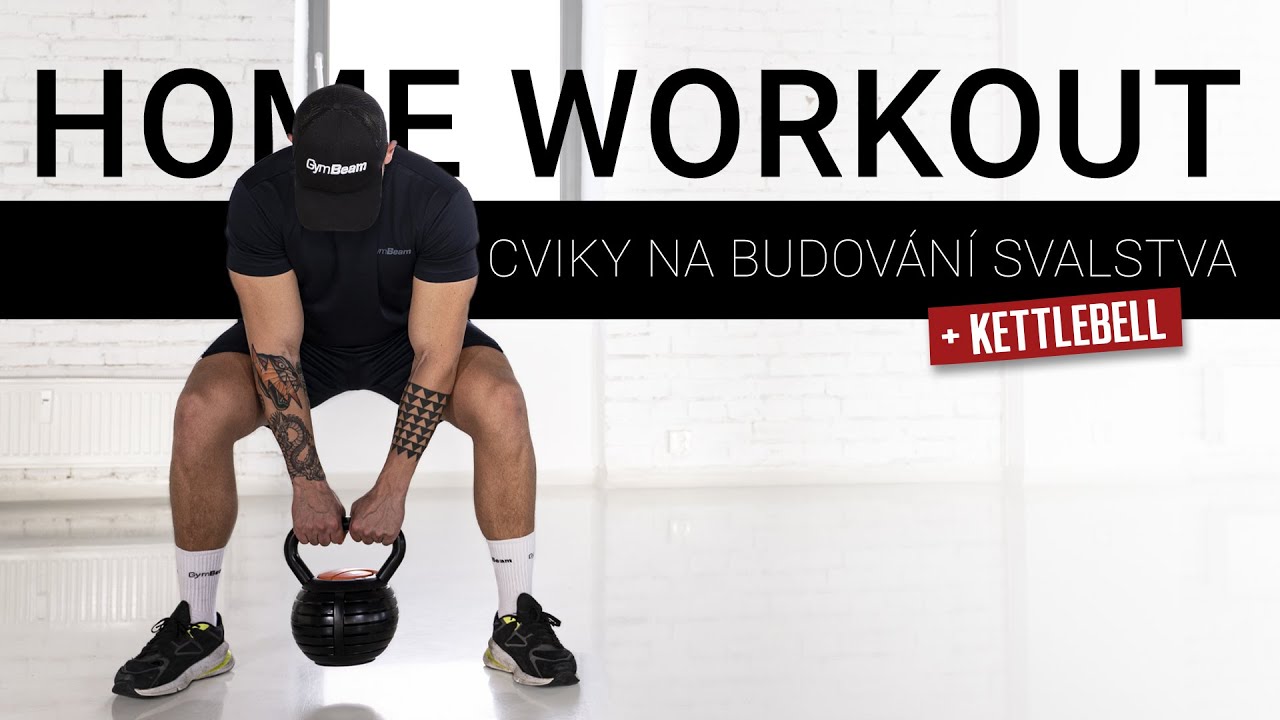 Cviky s kettlebellem na efektivní růst svalů l Home workout l GymBeam