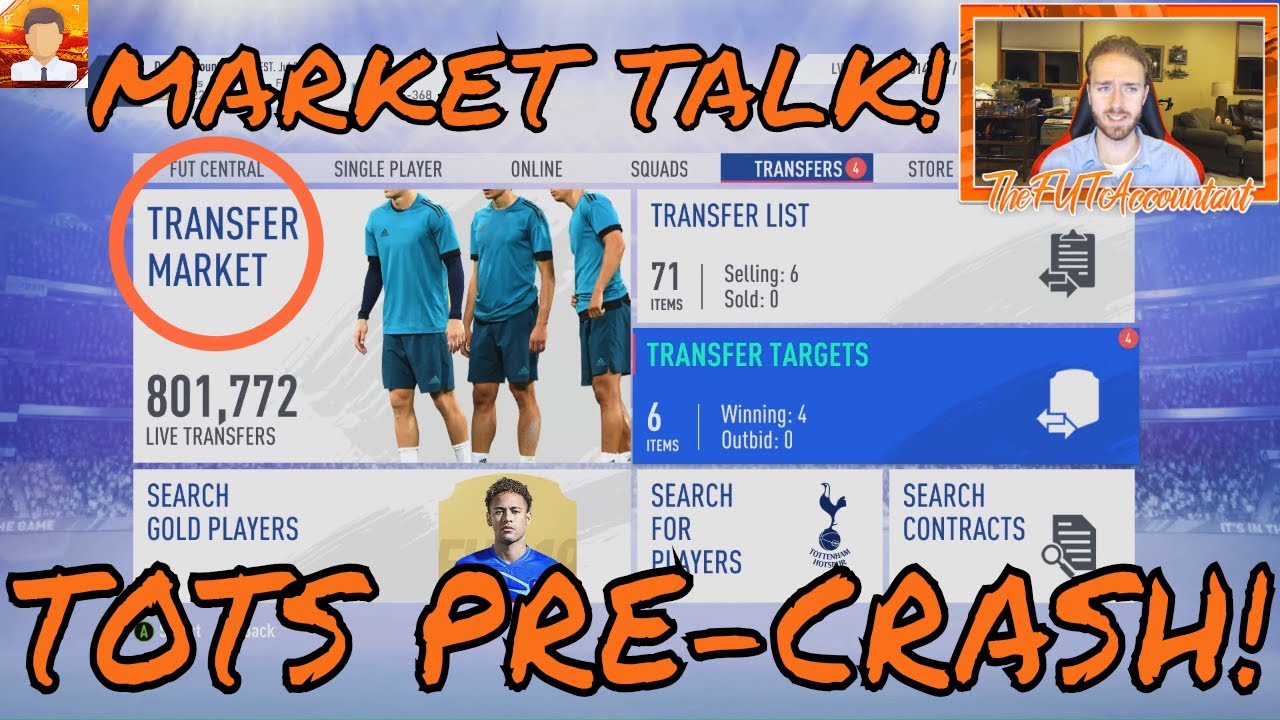 MARKET TALK! TOTS PRE-CRASH! FIFA 19 Ultimate Team