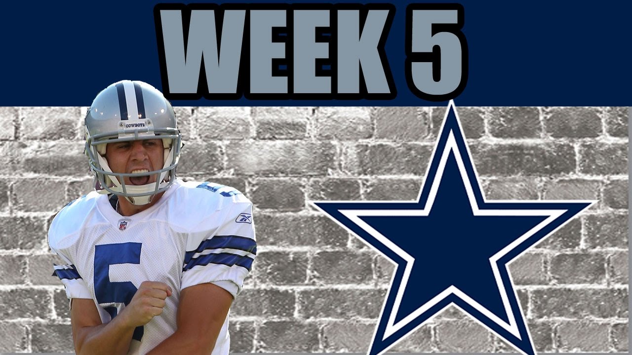 Dan Bailey And Tyron Smith Questionable But Should Play | Dallas Cowboys Week 5 2016 | Madden 17