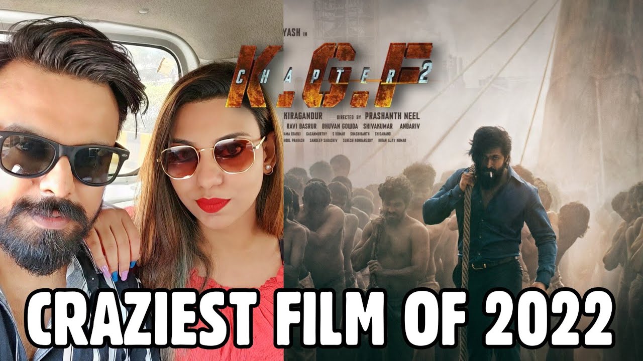 We watched the Craziest Film of 2022! KGF Chapter 2 Review Vlog! #kgf2review #yash #kgfchapter2
