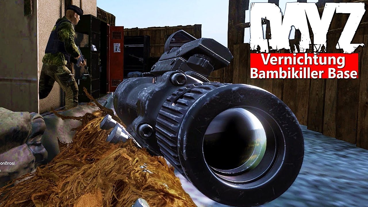 GIFTGAS TAKTIK: ULTIMATIVER BASE RAID in DAYZ - ZERSTÖRUNG der BAMBIKILLER SPIELER BASE - DAYZ