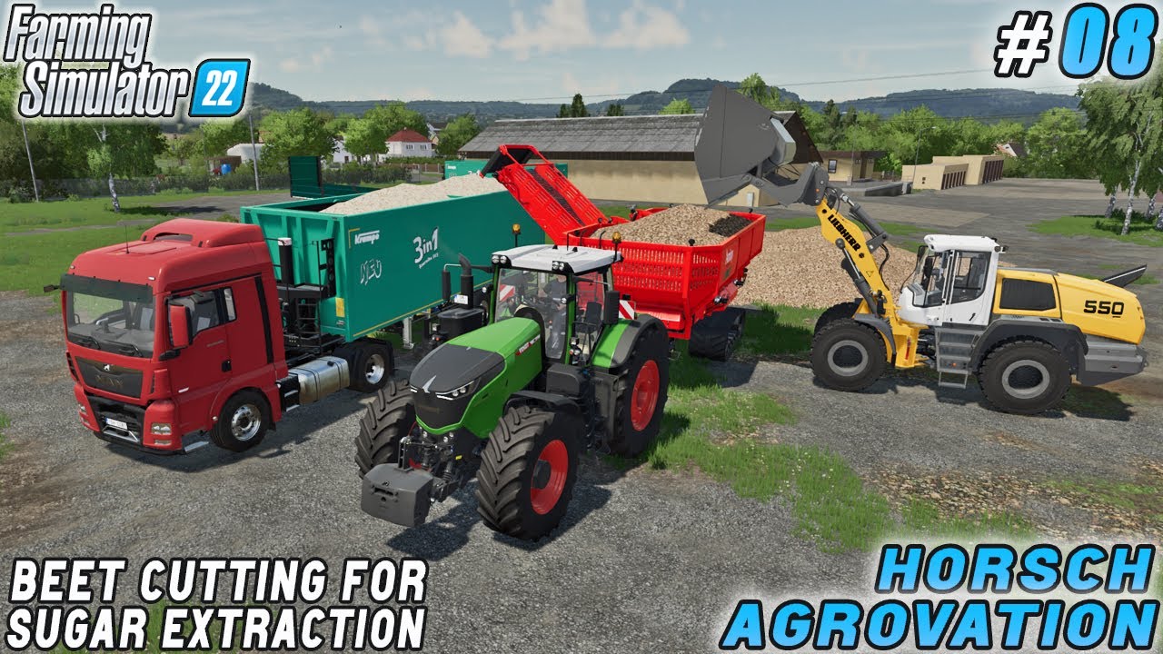 Prepping Sugar Production Inputs and Cultivated Sowing Areas | HORSCH AgroVation | FS 22 | ep #08