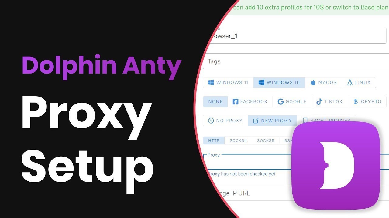 How to Add Proxies in Dolphin Anty | Proxy Integration Tutorial