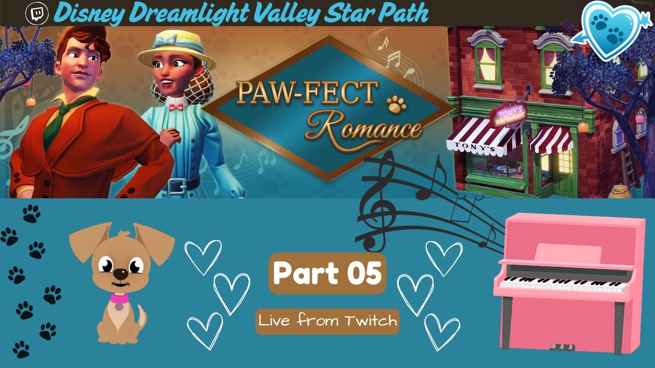 Pawfect Romance Star Path PART 5 | Dreamlight Valley