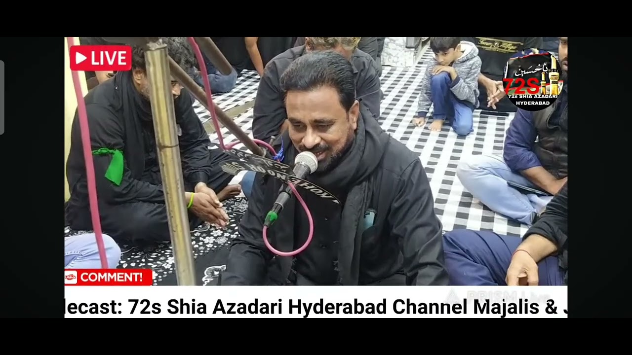 Qaid se chutke aayi hai zainab Marsiya recited by Mohd Gazanfar Ali sahab (Faheem Bhai).