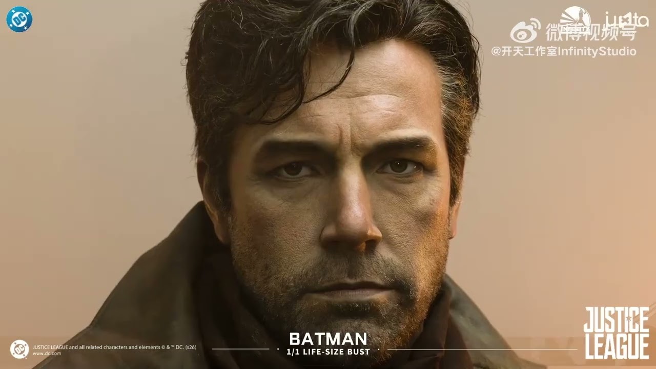 Zack Snyder's Justice League - Knightmare Batman Life-Size Bust by Infinity Studio