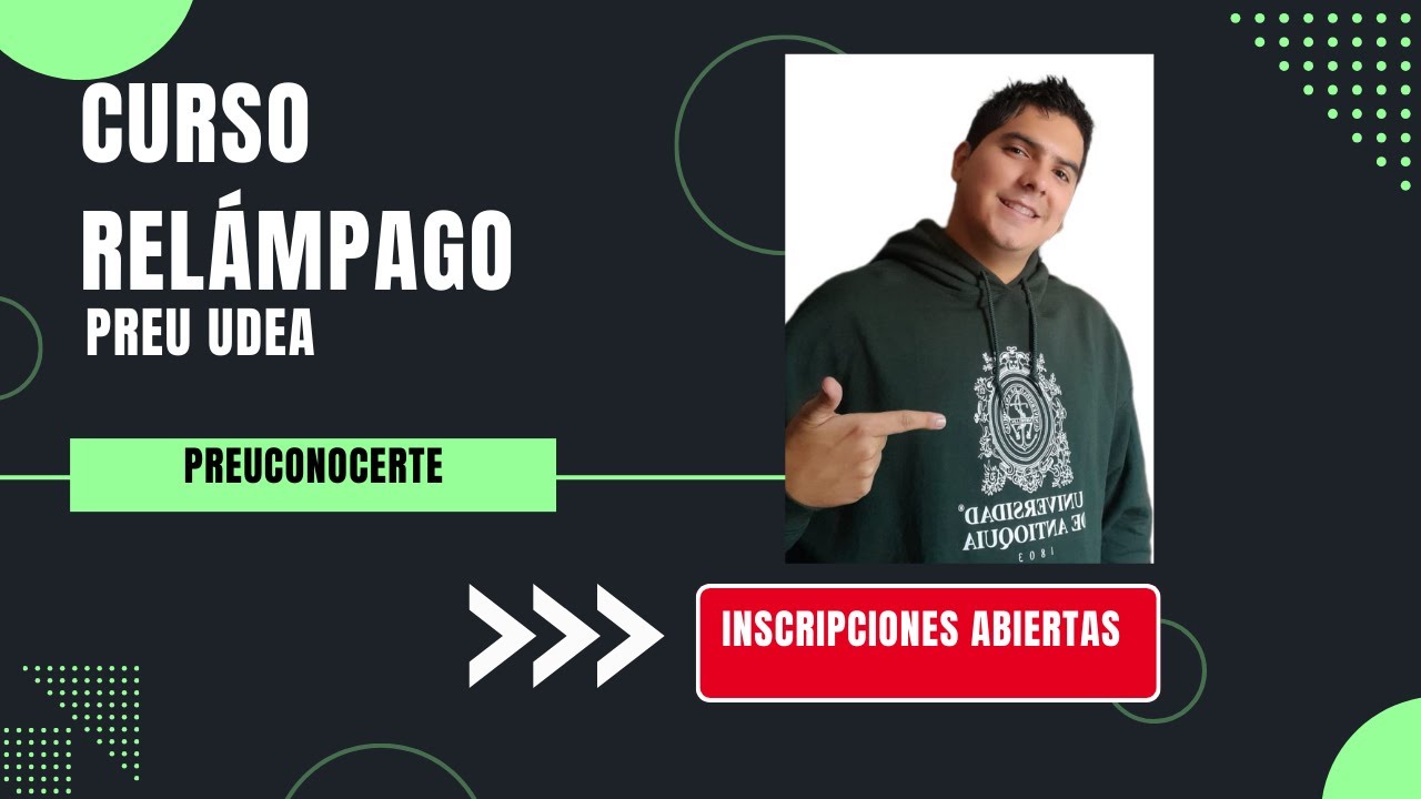 EXAMEN ADMISIÓN UDEA 2024-2⚡Curso relámpago ⚡