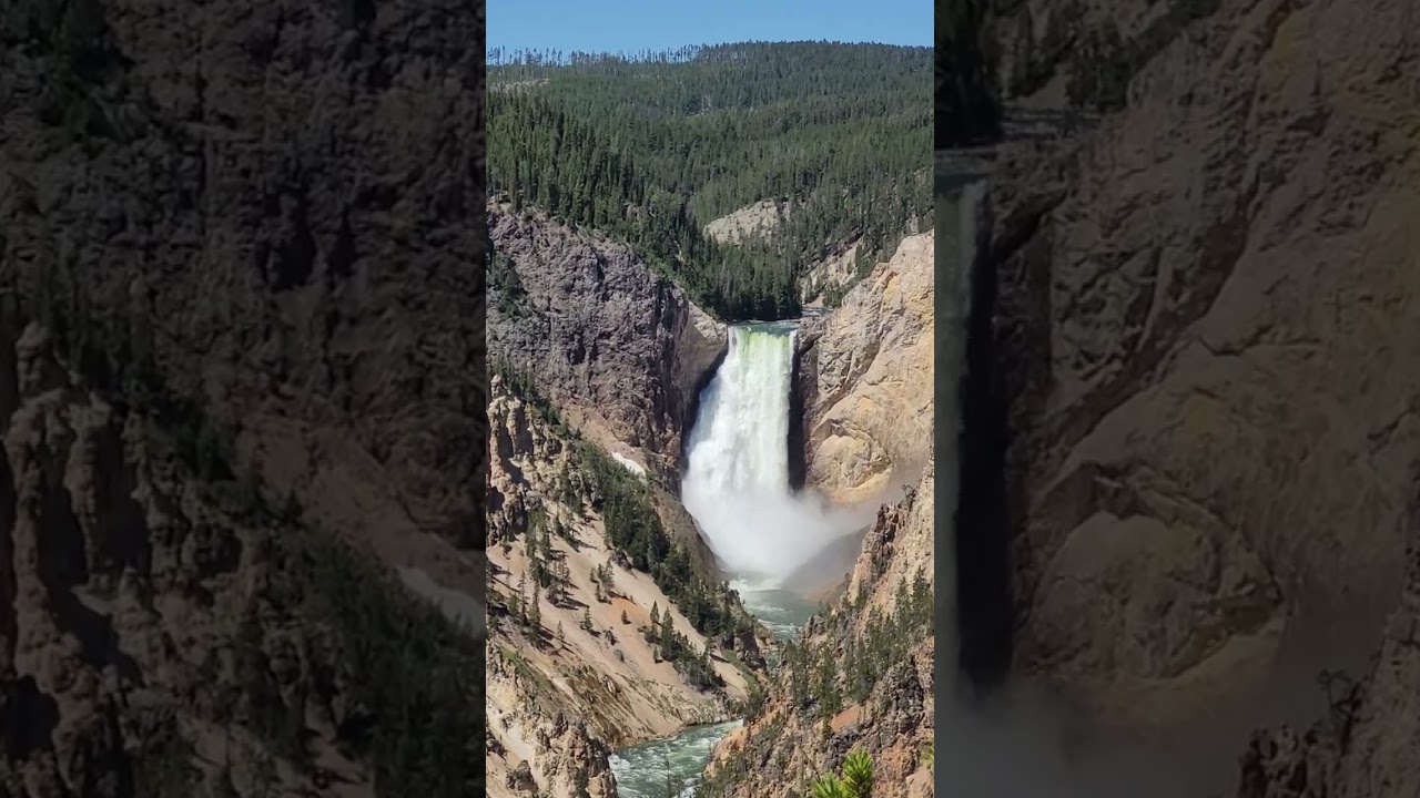 Yellowstone Grand Canyon WaterFall | CoveredGround Tours Yellowstone