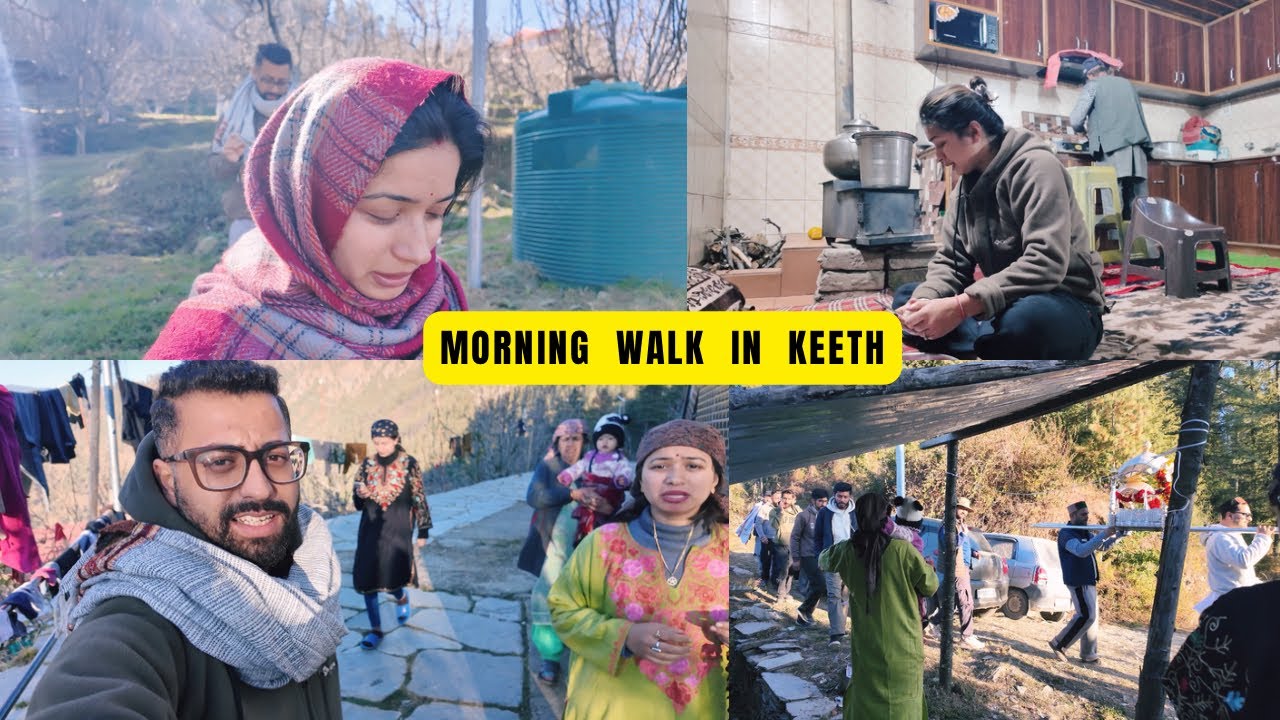 Neha And Mai Gaye Morning Walk Ke Liye // Devta Bandra Paunch Gaye Keeth 