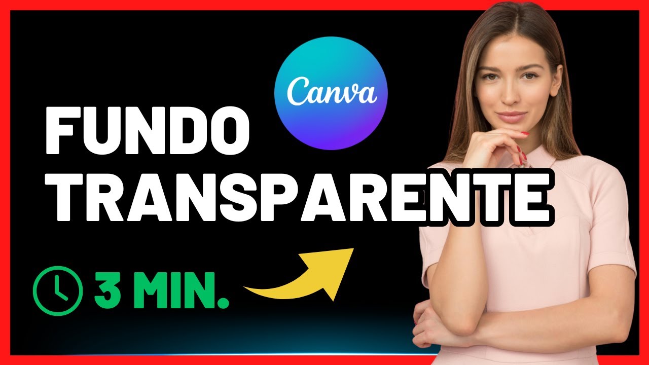 ✅ Como Deixar o Fundo Transparente no CANVA