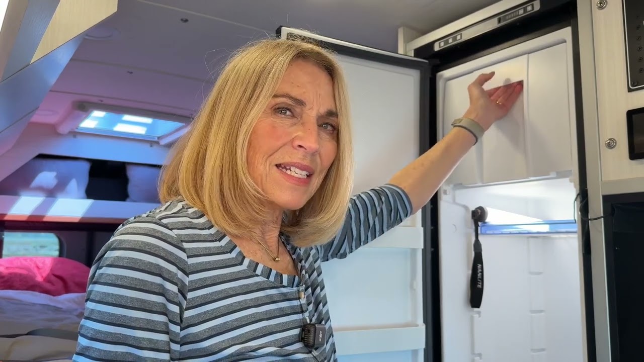 Van Fridge:  Do we like our Vitrifrigo Slim 150?